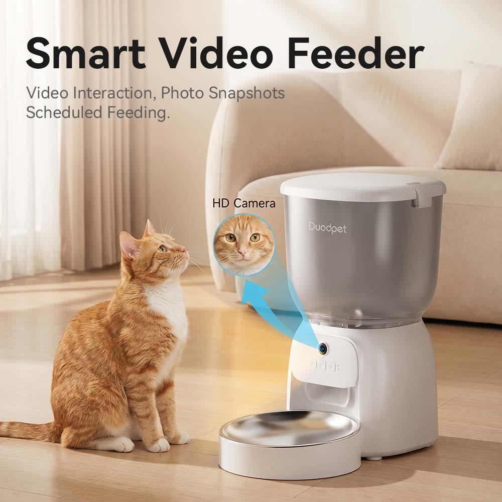Duodpet F01-V 4L WiFi Smart Video Automatic Feeder2 1