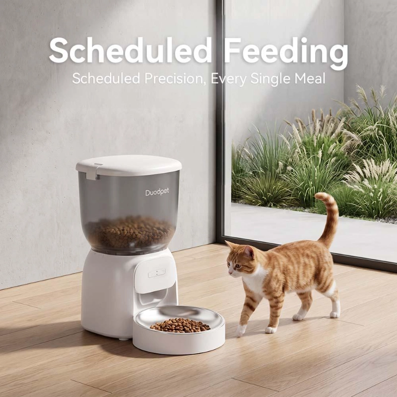 Duodpet F01-W 4L WiFi Smart Timed Automatic Feeder2