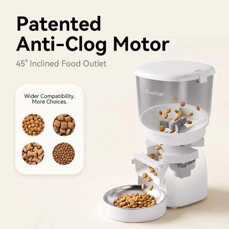 Duodpet F01-W 4L WiFi Smart Timed Automatic Feeder4