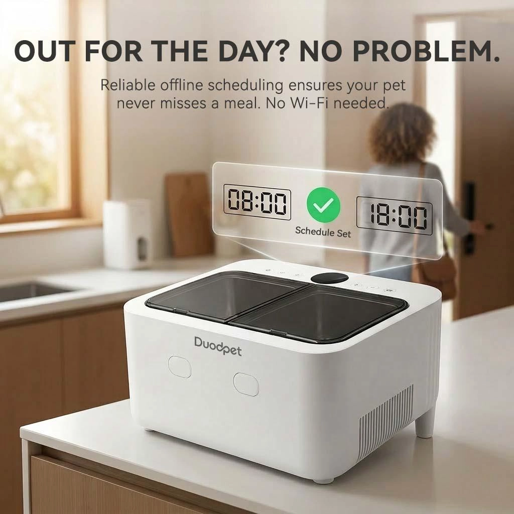 Duodpet FC-S01 Smart Wet Food Feeder6
