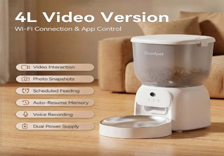 F01 V 4L WiFi Smart Video Automatic Feeder F01 V 4L WiFi Smart Video Automatic Feeder