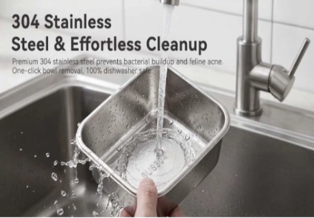 removable stainless steel bowl for refrigerated wet cat feeder cleaning removable stainless steel bowl for refrigerated wet cat feeder cleaning